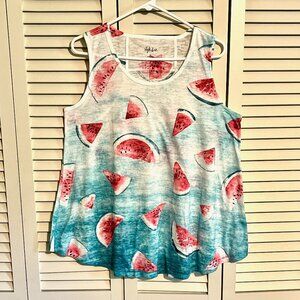 Womens Tank Top * Style & Co. * Size Large * Lightweight * Flowing * New